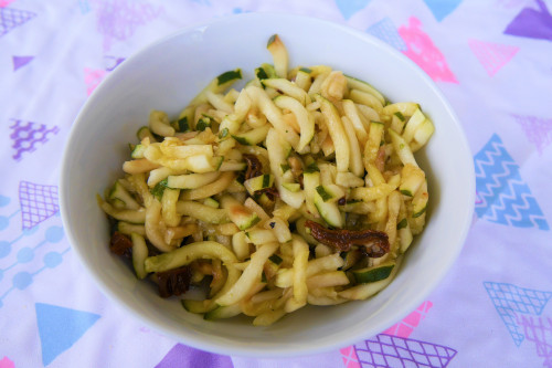 salade de courgettes - votre dieteticienne - valerie coureau
